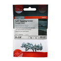 TIMCO Self-Tapping Flange Head Silver Screws