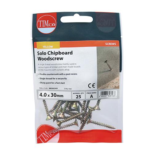 TIMCO Solo Countersunk Gold Woodscrews