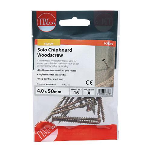 TIMCO Solo Countersunk Gold Woodscrews