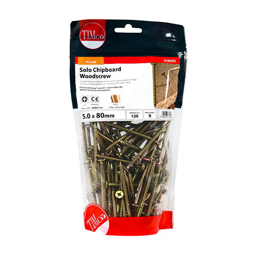 TIMCO Solo Countersunk Gold Woodscrews