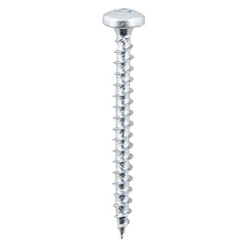 TIMCO Solo Pan Head Silver Woodscrews