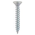 TIMCO Twin-Threaded Countersunk Silver Woodscrews