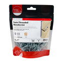 TIMCO Twin-Threaded Countersunk Silver Woodscrews