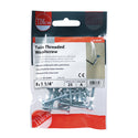 TIMCO Twin-Threaded Countersunk Silver Woodscrews