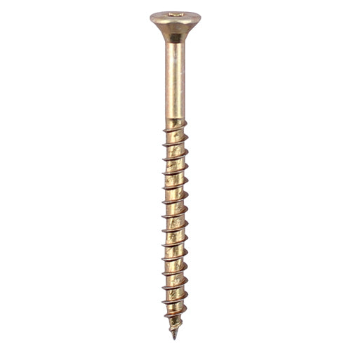 TIMCO Velocity Premium Multi-Use Countersunk Gold Woodscrews