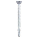 TIMCO Self-Drilling Wing-Tip Steel to Timber Light Section Silver Screws