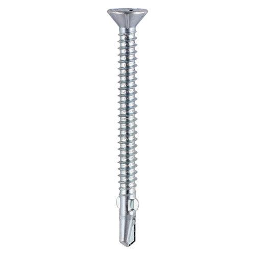 TIMCO Self-Drilling Wing-Tip Steel to Timber Light Section Silver Screws