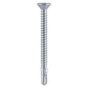 TIMCO Self-Drilling Wing-Tip Steel to Timber Light Section Silver Screws