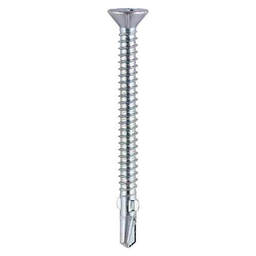 TIMCO Self-Drilling Wing-Tip Steel to Timber Light Section Silver Screws