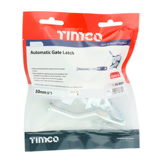 Automatic Gate Latch Black