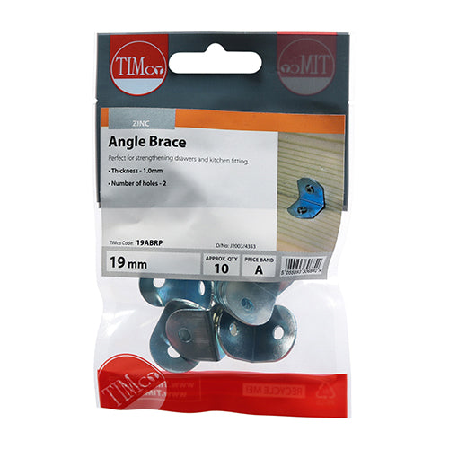 Angled Brace - BZP