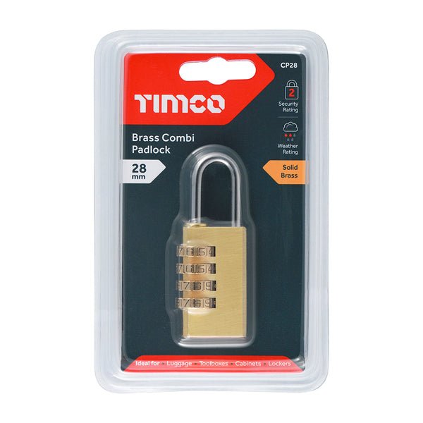 Brass Combination Padlock