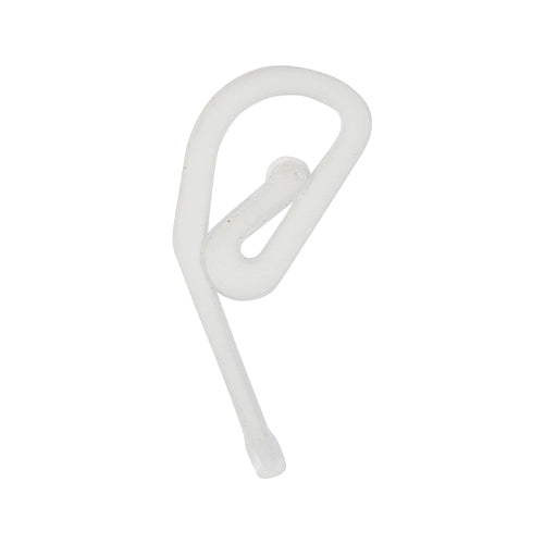 Curtain Hooks - White