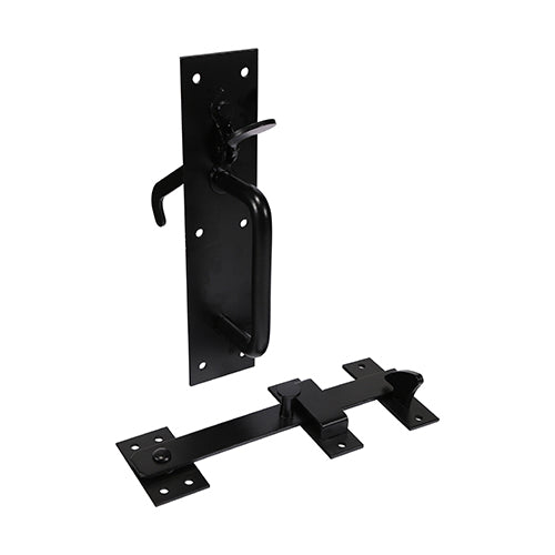 Heavy Suffolk Latch Black