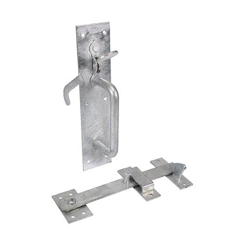 Medium Suffolk Latch Zinc