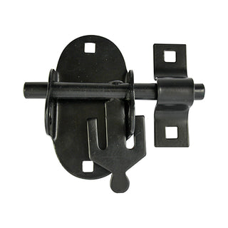 Oval Padbolt Black