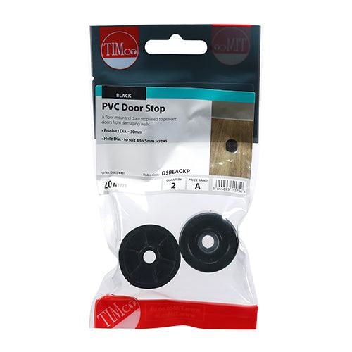 PVC Door Stop - Black - 0