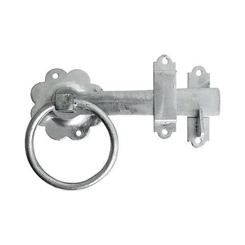 Ring Gate Latch - Plain HDG