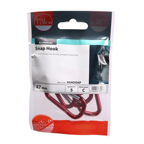 Snap Hooks - Aluminium - 0