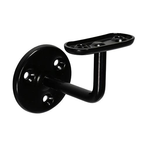 Steel Handrail Bracket Black - 0