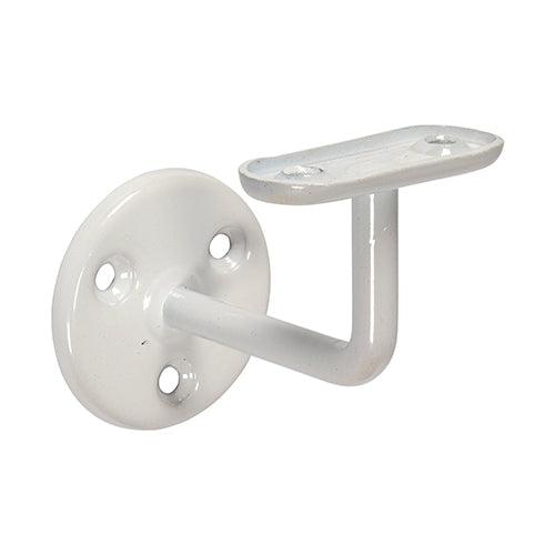 Steel Handrail Bracket White - 0