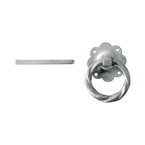 Twisted Ring Gate Latch HDG