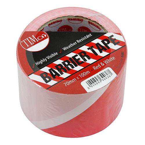 Barrier Tape Red & White - 0