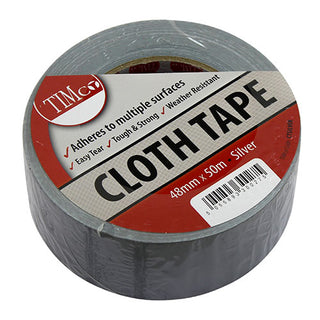 Cloth Tape Silver