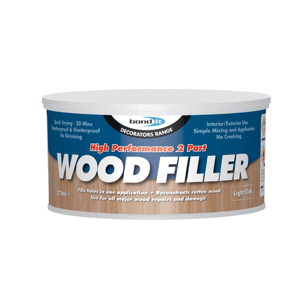 Bond-It Tough and Durable 2 Part Wood Filler for Wood Type Repair Bond-It