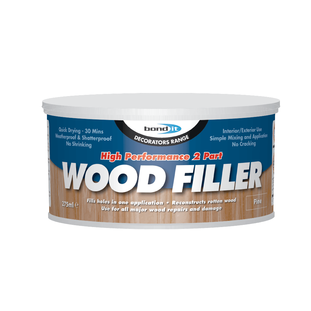 Bond-It Tough and Durable 2 Part Wood Filler for Wood Type Repair Bond-It