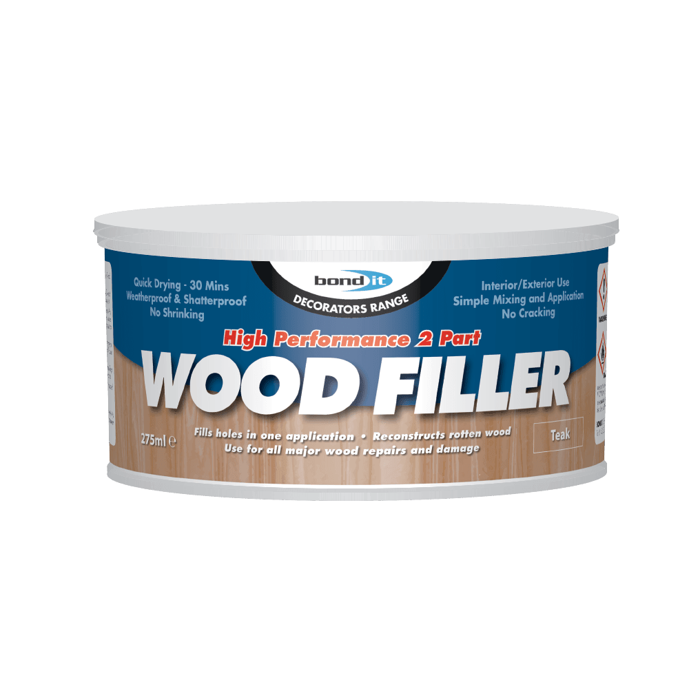 Bond-It Tough and Durable 2 Part Wood Filler for Wood Type Repair Bond-It