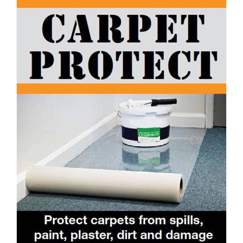 Carpet Protection Film - Reverse Wound - 600mm x 25m STICK2