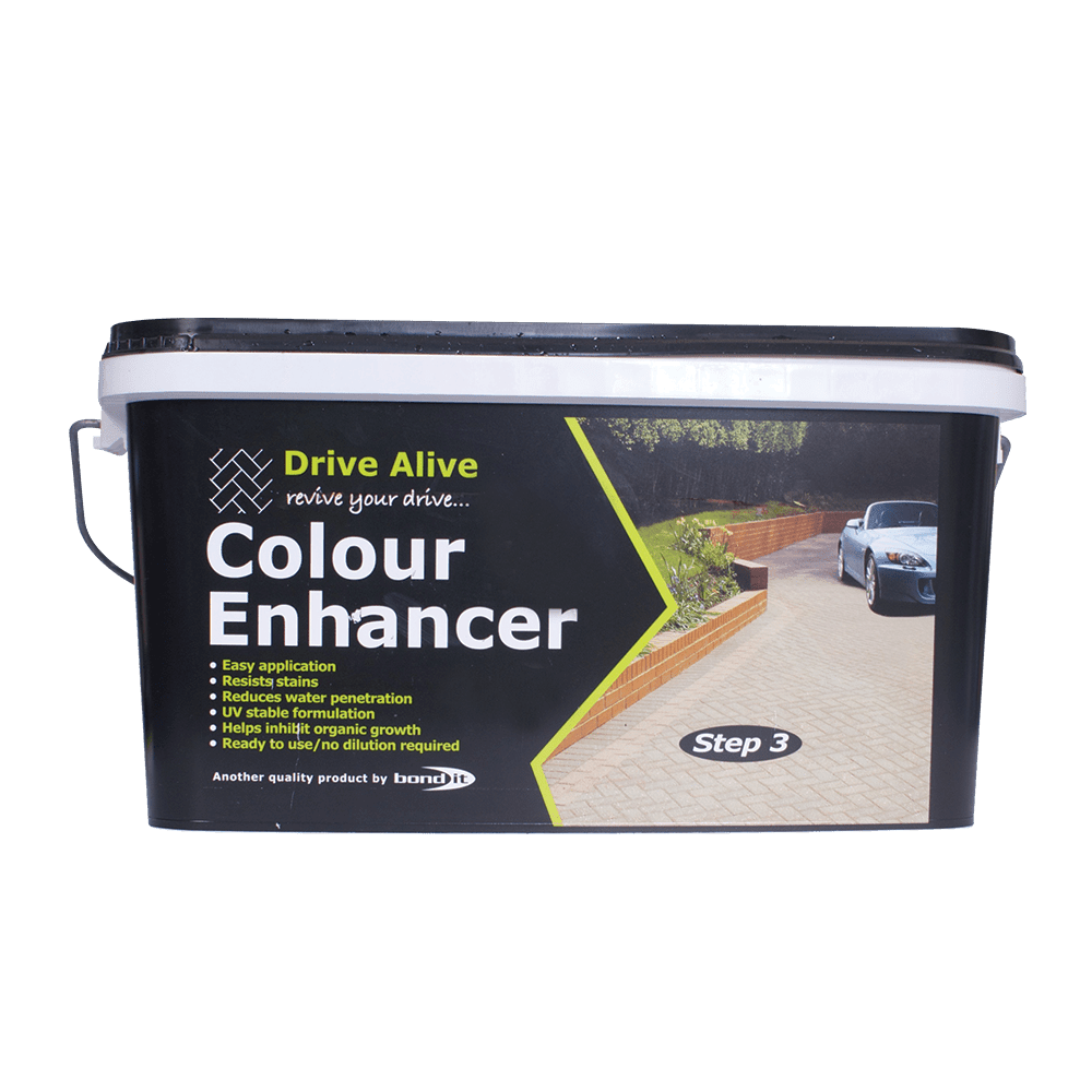 Block Paving & Patio Slab Dye - Drive Alive Colour Enhancer - (Available in various colours) Bond-It