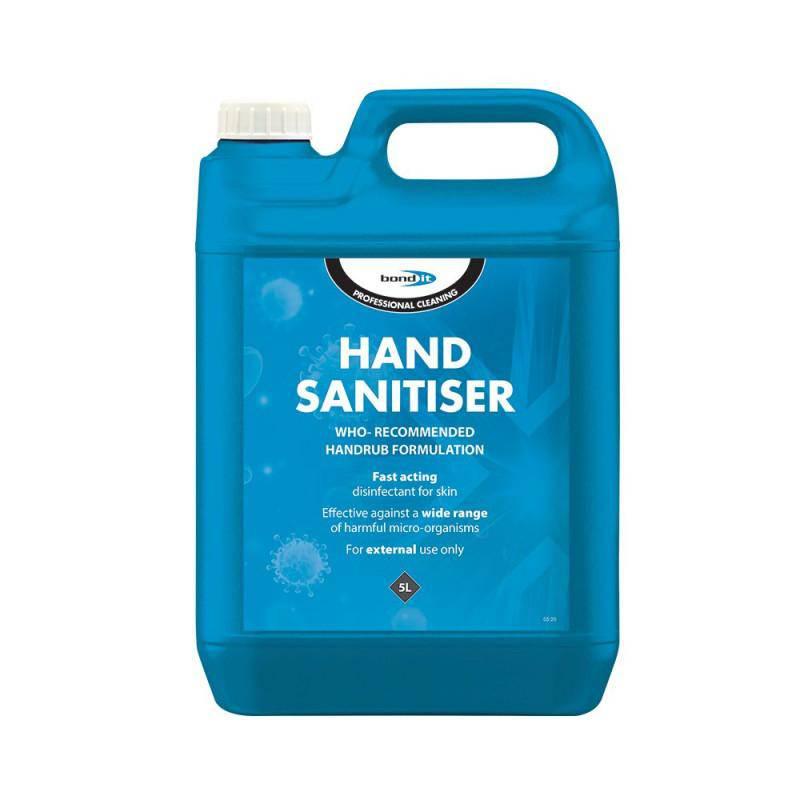 Liquid Disinfectant Hand Sanitiser - Effective Against Harmful Micro-Organisms Bond-It