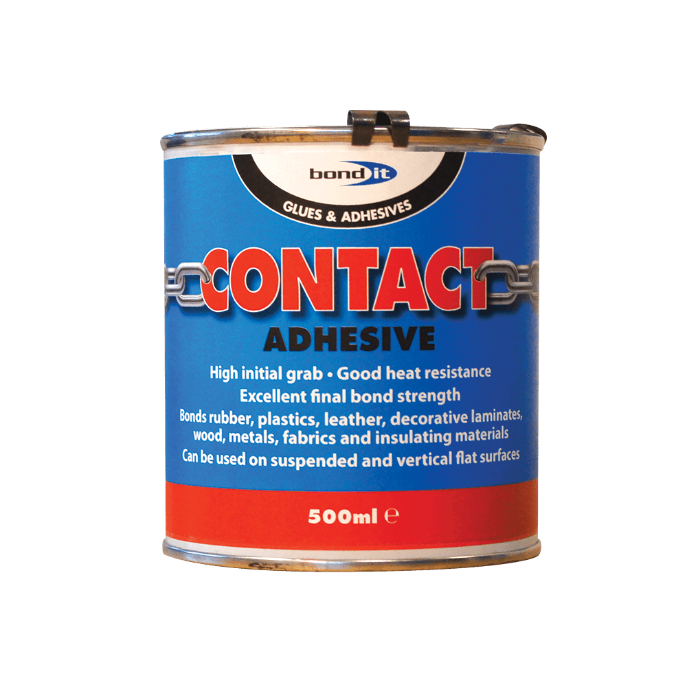 Solvent Based Contact Adhesive for Bonding Metal and Wood Bond-It