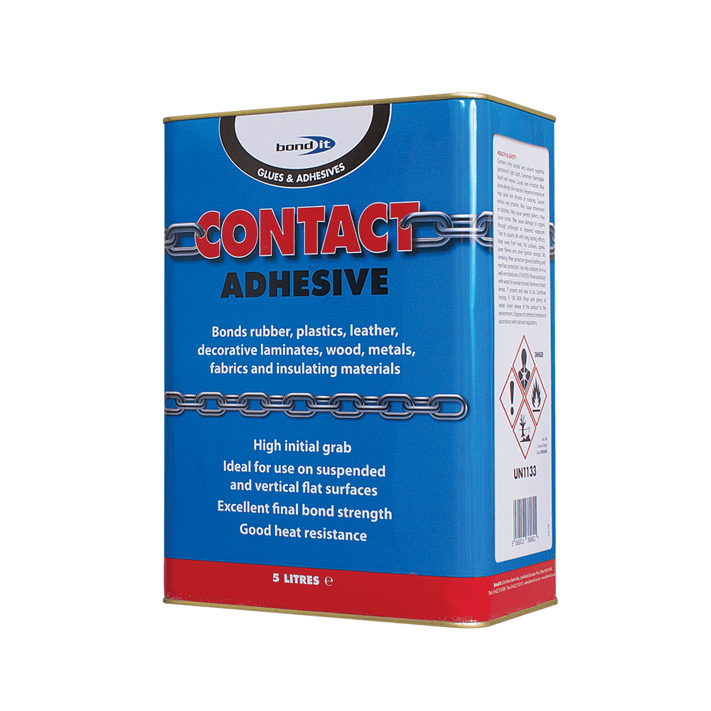 Solvent Based Contact Adhesive for Bonding Metal and Wood Bond-It