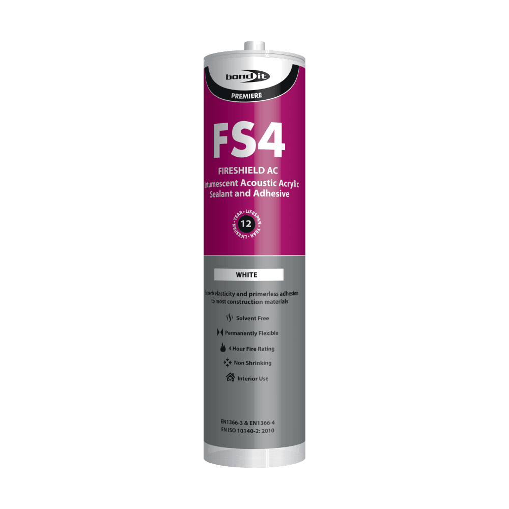 FS4 Fireshield AC Intumescent Acoustic Acrylic Sealant Bond-It