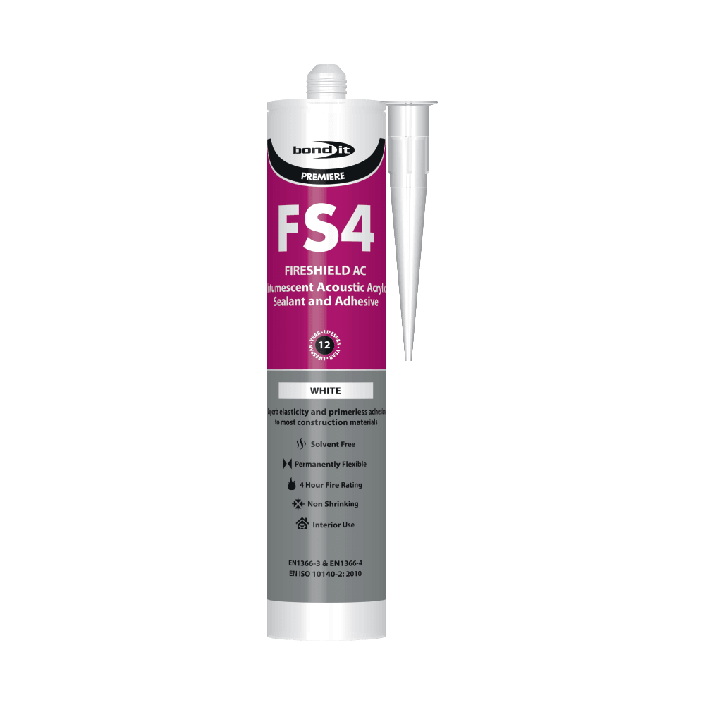 FS4 Fireshield AC Intumescent Acoustic Acrylic Sealant Bond-It