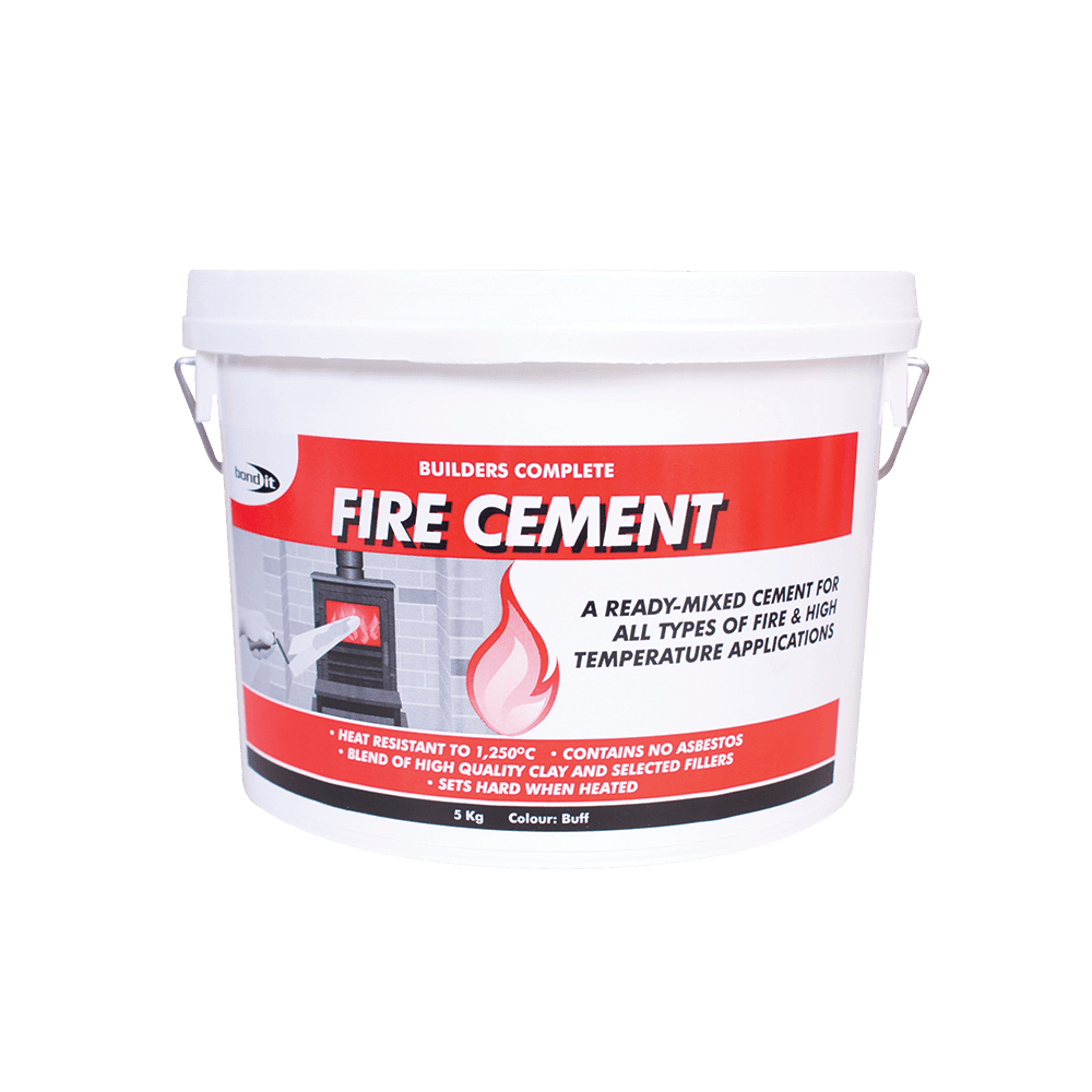 A Thick Heat Resistant Fire Cement with Paste Consistency Bond-It