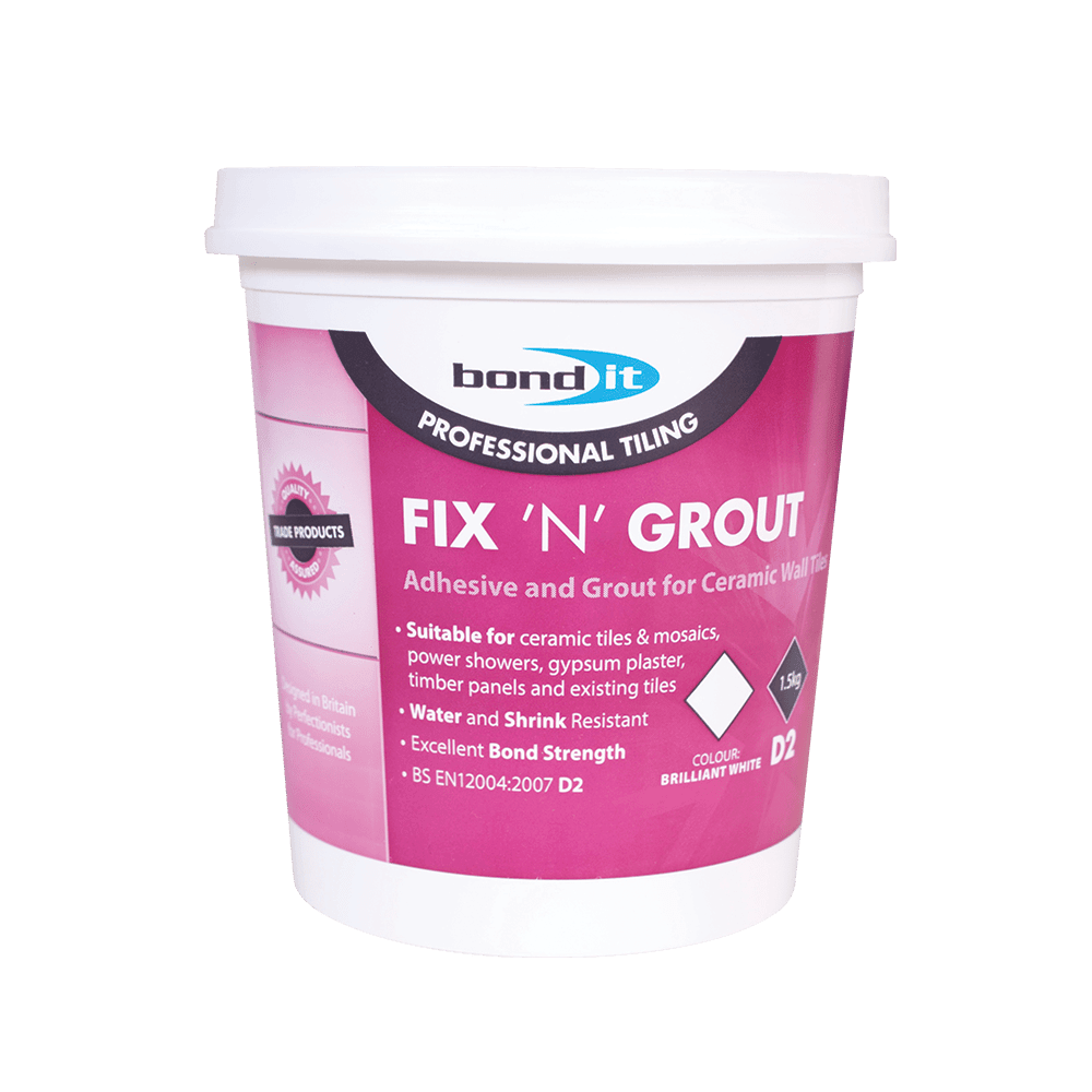 Fix 'N' Grout Ready Mixed Tiling Adhesive Bond-It