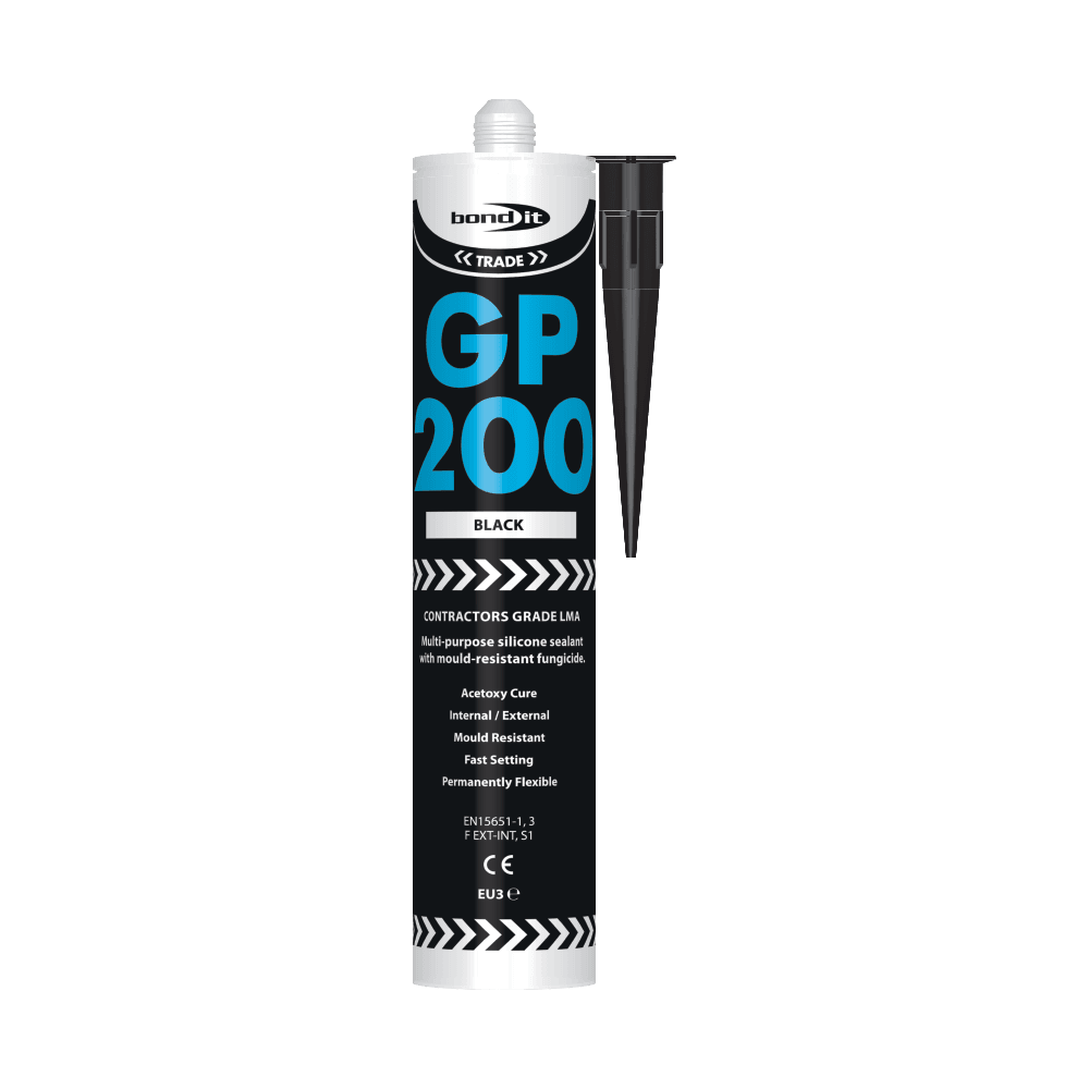 GP200 General Purpose Contractors Grade Acetoxy Silicone Sealant Bond-It