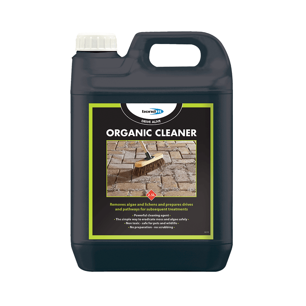 Driveway Organic Cleaner - removes all types of moulds, algae and lichens Bond-It