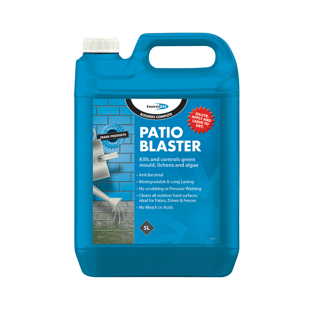 Patio Blaster for Removal & Prevention for Mould, Lichen and Algae Bond-It