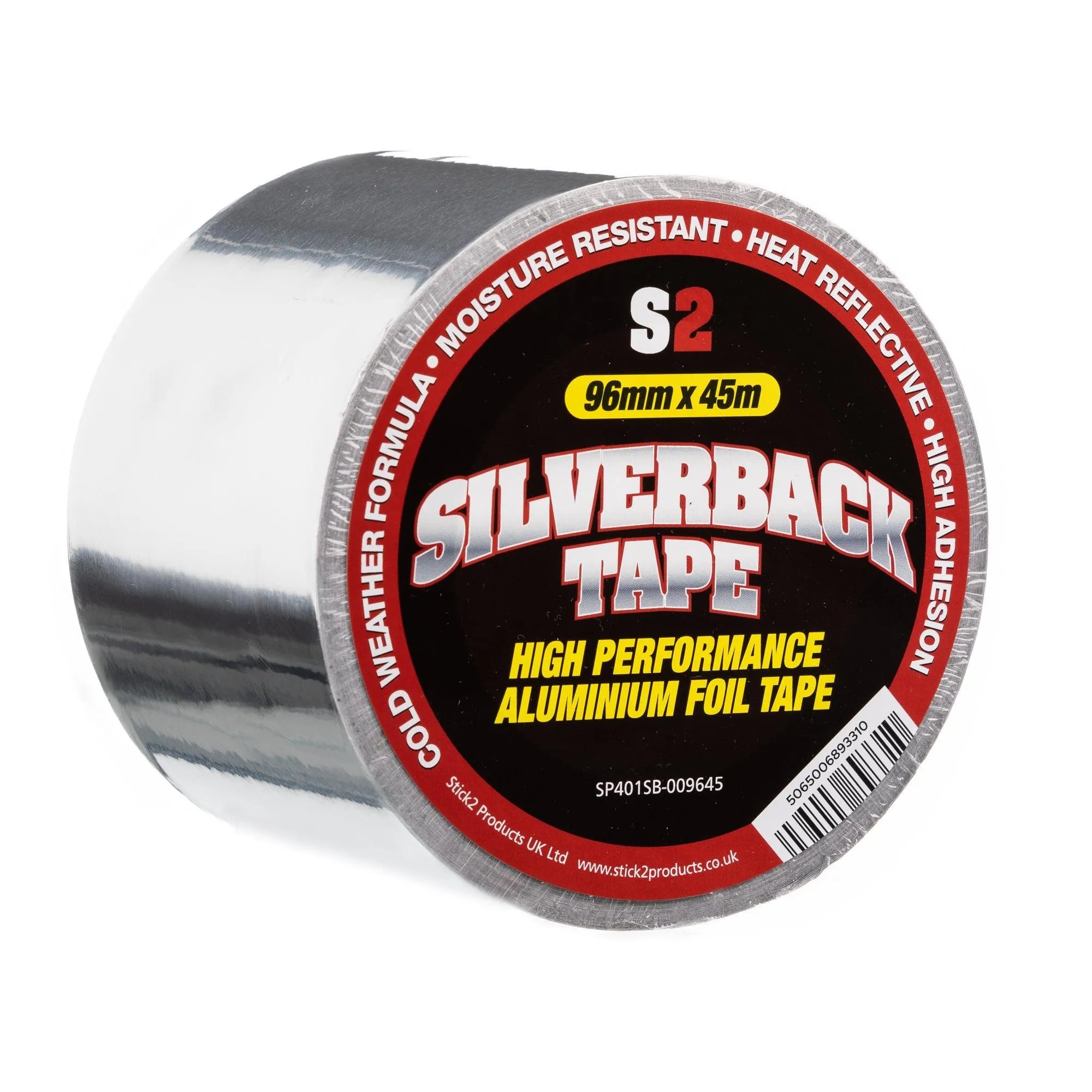 Adhesive Silverback Aluminium Foil Tape STICK2