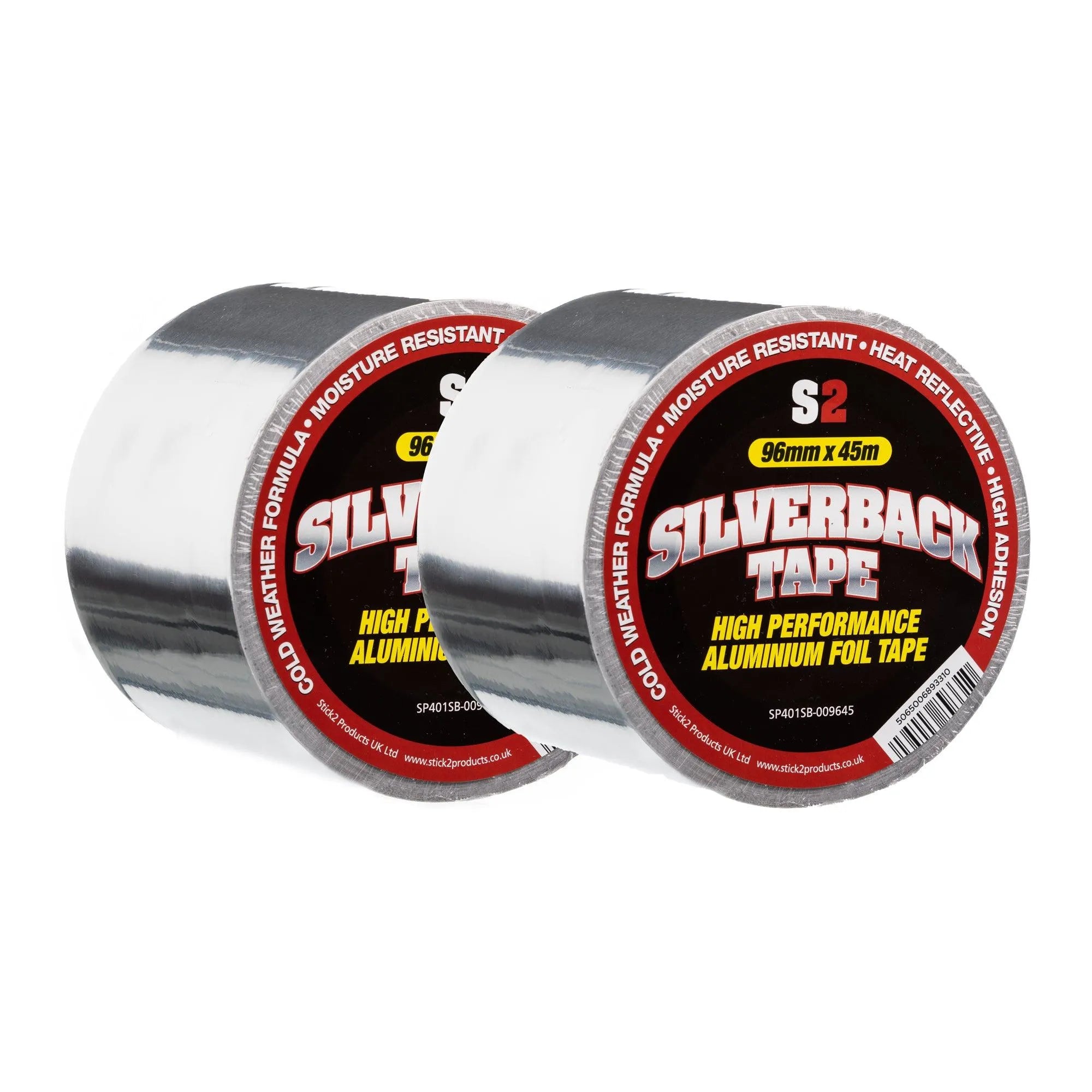 Adhesive Silverback Aluminium Foil Tape STICK2