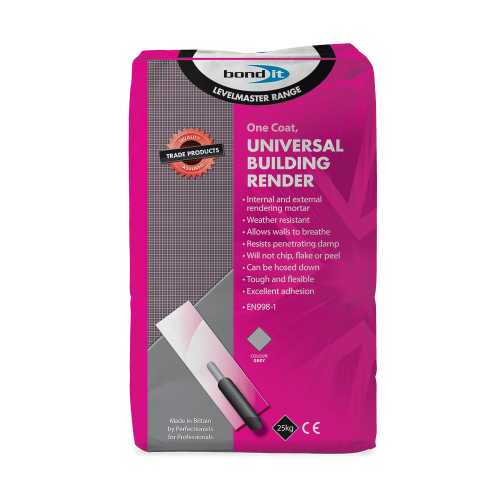 One Coat Mortar Universal Building Render Bond-It