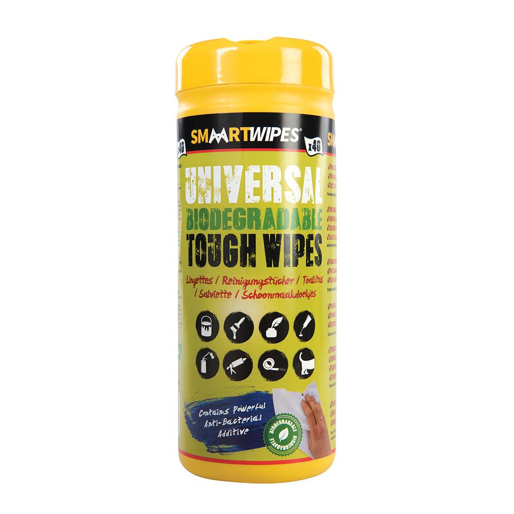 Universal Tough Wipes Biodegradable 40pk Toolstream